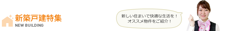 新築戸建特集